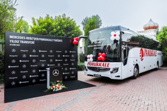 Pamukkale Turizm, Filosunu 25 Adet Mercedes-Benz Tourismo 16 RHD 2+1 ile Güçlendirdi